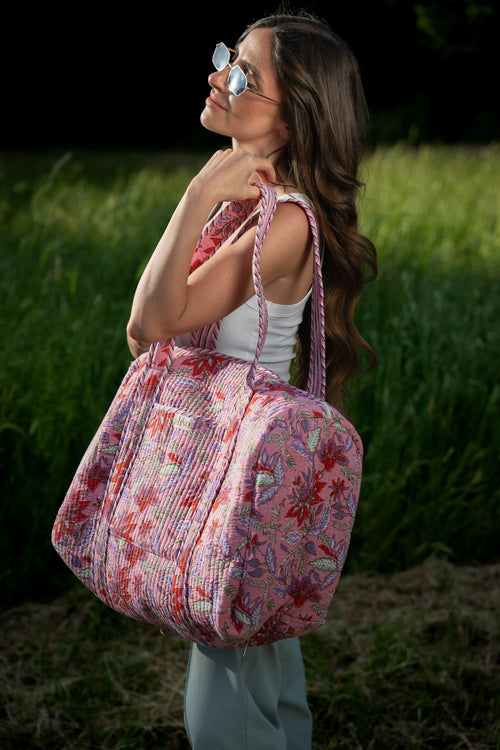 Duffel Bag - Pink Petals