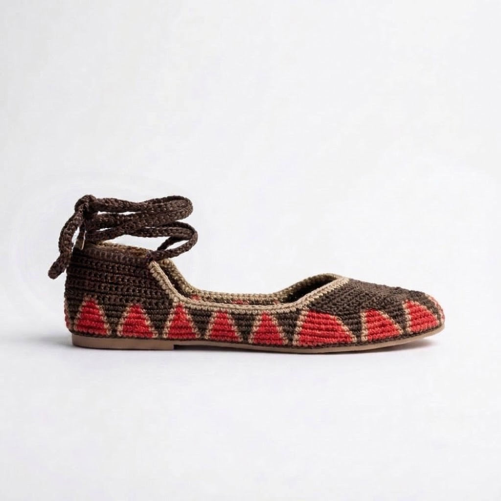 Brown & Red