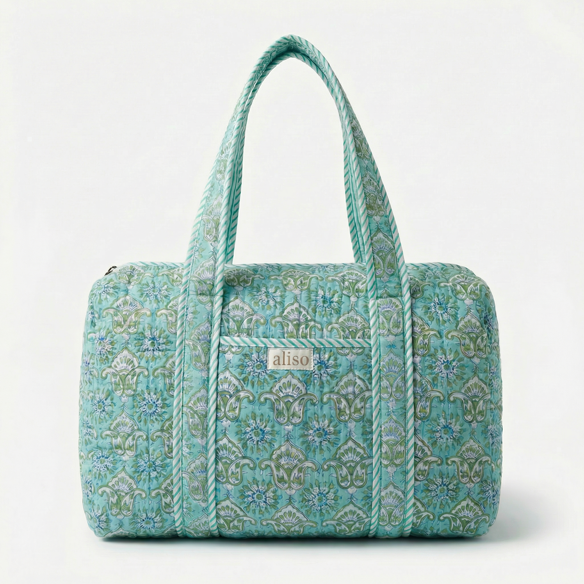 Duffel Bag Mini - Turquoise Lotus