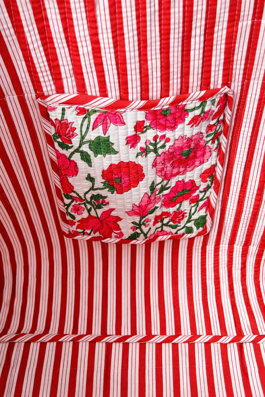 حقيبة تسوق - زهور الخشخاش والفاوانيا