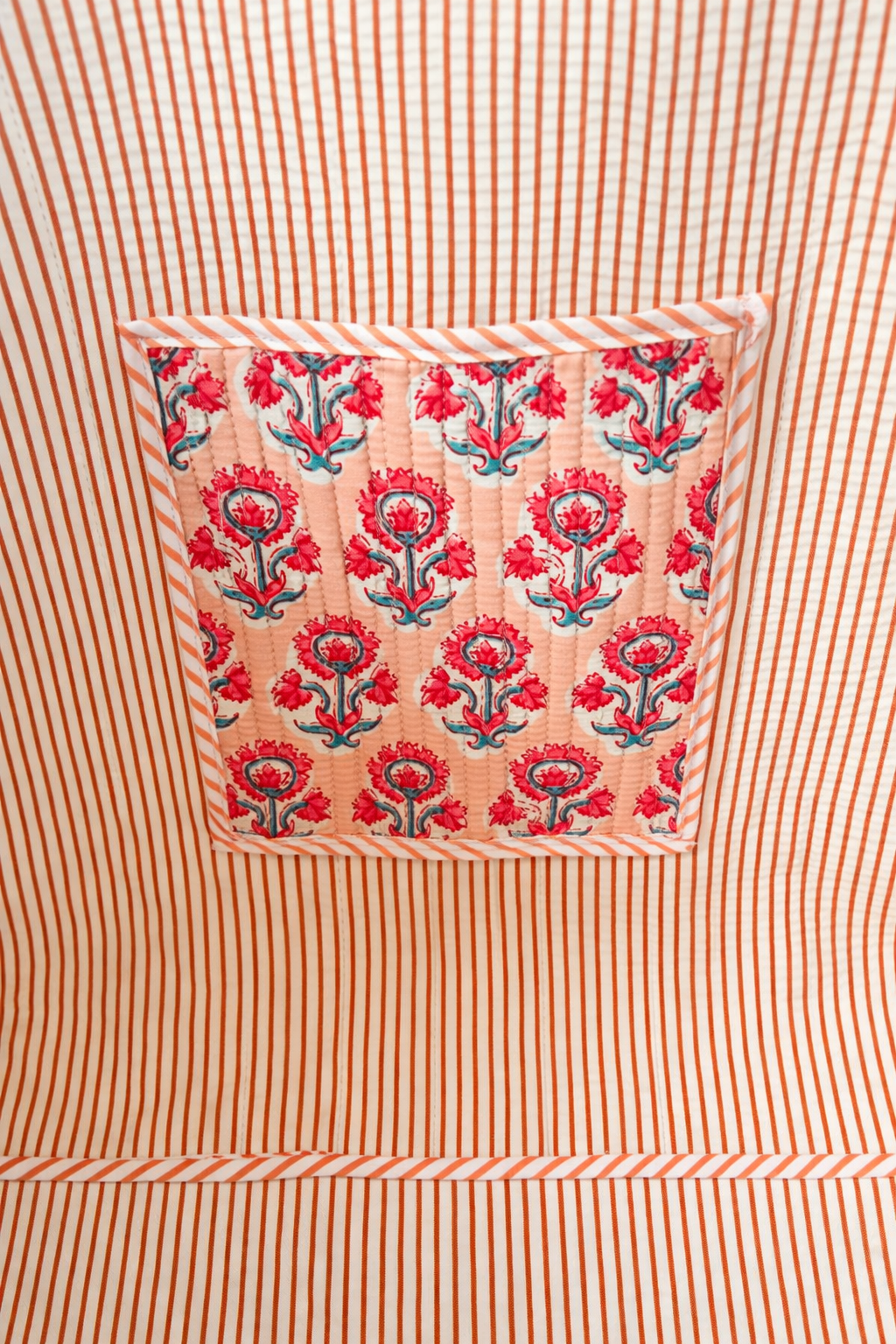 Tote bag - Pink marigolds
