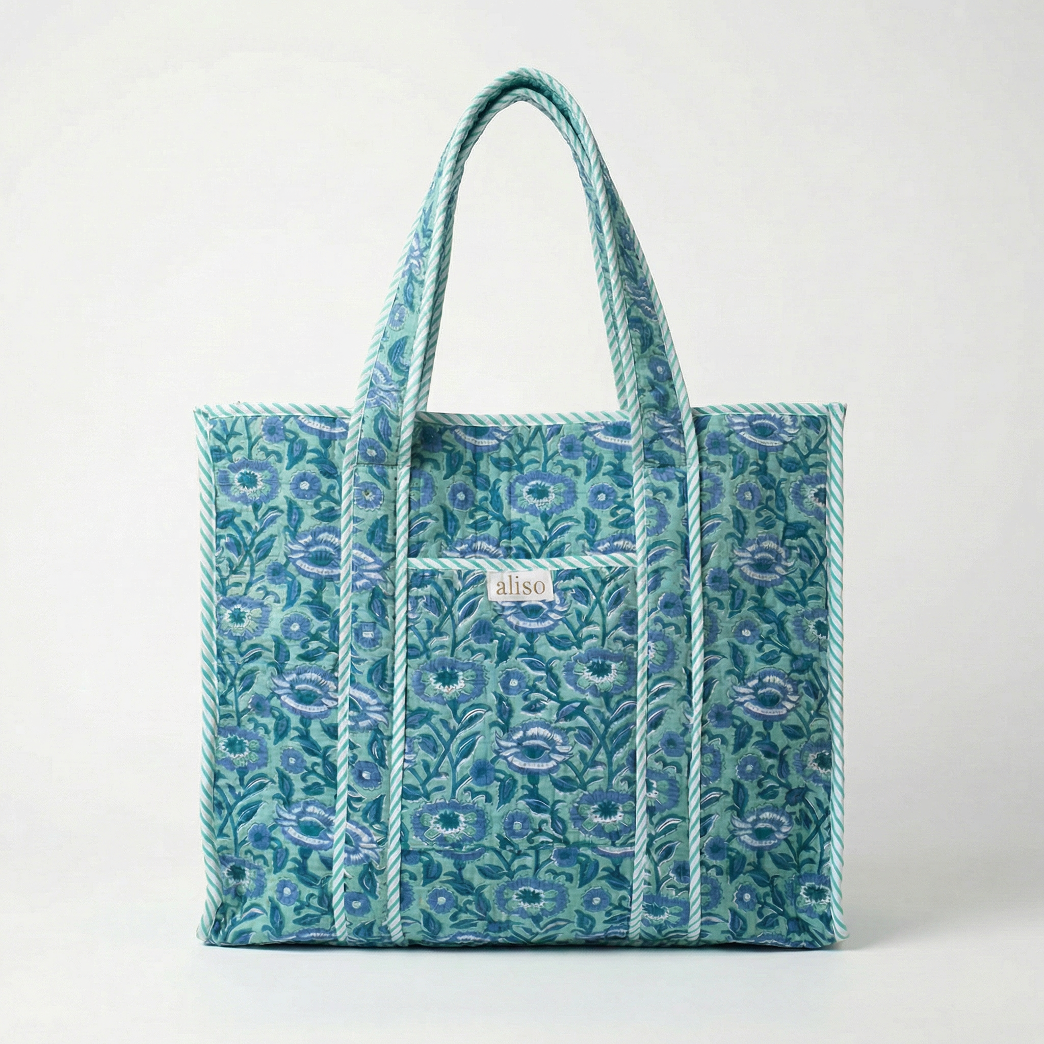 Tote Bag - Indigo Daisy